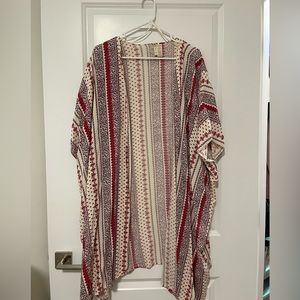 JAPNA Duster length Kimono. OS